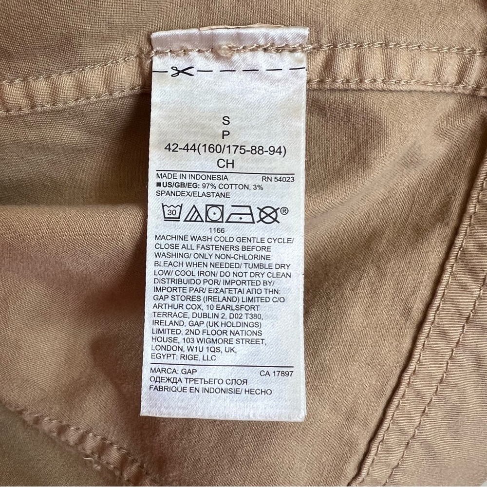 Gap Women’s Utility Jacket Button Down & Zipper C… - image 8
